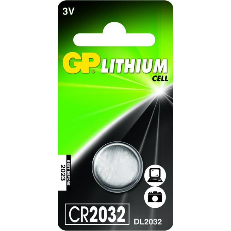 GP CR2032 3V knoopcel batterij